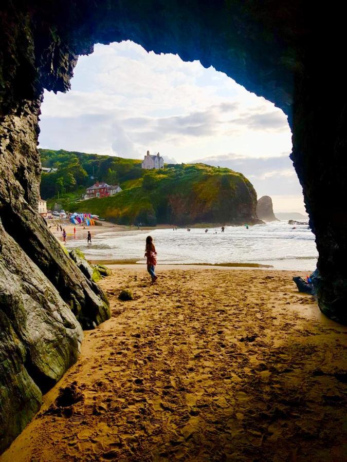 Wild Coastal Retreat At Troed Y Rhiw Aberporth, West Wales Villa Dış mekan fotoğraf